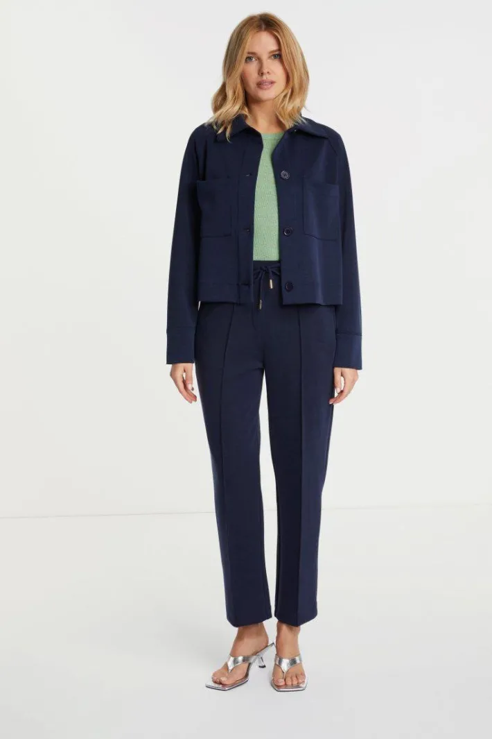 Rich & Royal Schmale Hosen<Joggerpants midnight blue