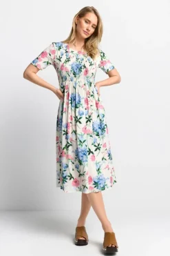 Rich & Royal Midikleider<Kleid whisper white