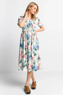 Rich & Royal Midikleider<Kleid whisper white