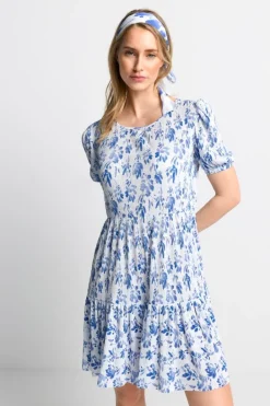 Rich & Royal Minikleider<Kleid cotton blue