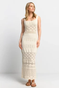 Rich & Royal Midikleider<Kleid whisper white