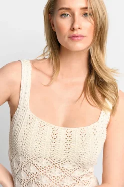 Rich & Royal Midikleider<Kleid whisper white