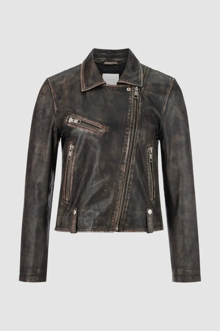 Rich & Royal Übergangsjacken<Lederjacke black