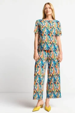 Rich & Royal Weite Hosen<Leichte Culotte In Crinkle-Optik original