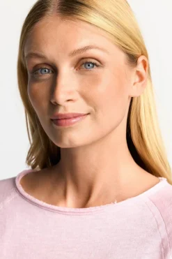 Rich & Royal Longsleeves<Longsleeve Aus Baumwolle Mit Offenen Kanten