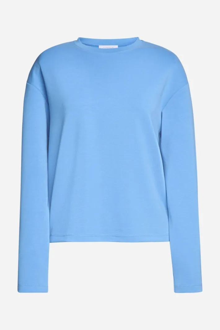 Rich & Royal Longsleeves<Longsleeve Aus Supersoftem Jersey cruise blue