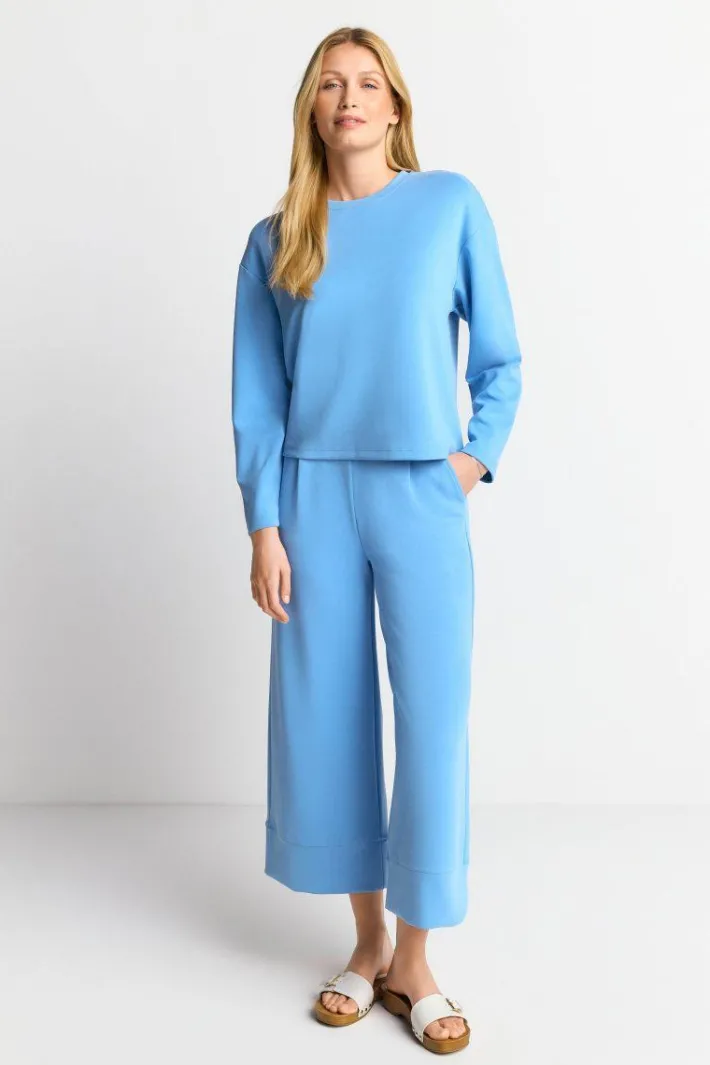 Rich & Royal Longsleeves<Longsleeve Aus Supersoftem Jersey cruise blue