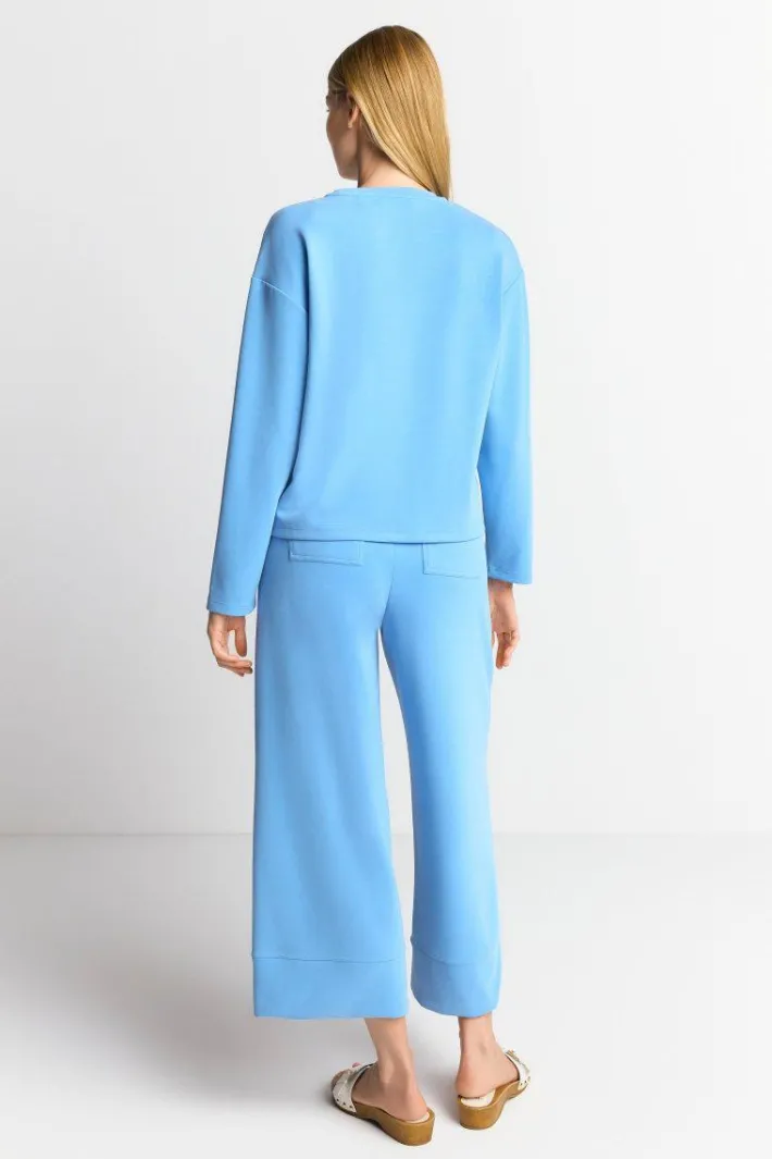 Rich & Royal Longsleeves<Longsleeve Aus Supersoftem Jersey cruise blue