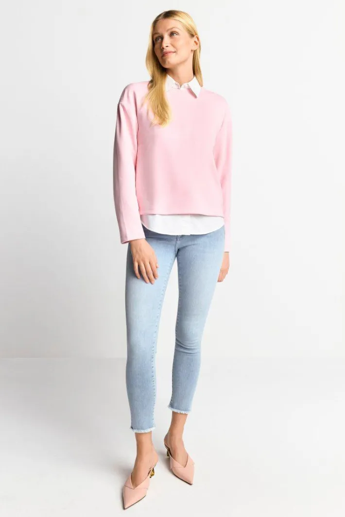 Rich & Royal Pullover|Sweat<Longsleeve Aus Supersoftem Jersey rose shadow