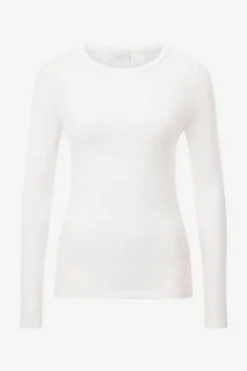 Rich & Royal Longsleeves<Longsleeve Im Bodycon-Schnitt pearl white