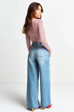 Rich & Royal Longsleeves<Longsleeve Mit Glanzgarn poppy red