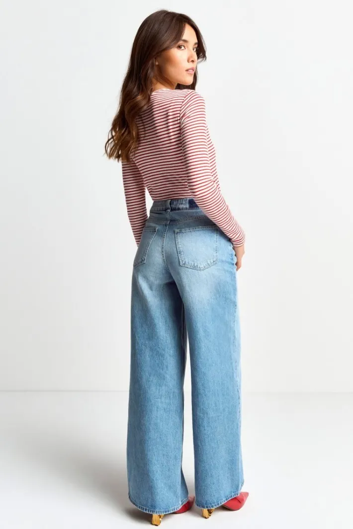 Rich & Royal Longsleeves<Longsleeve Mit Glanzgarn poppy red