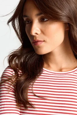 Rich & Royal Longsleeves<Longsleeve Mit Glanzgarn poppy red