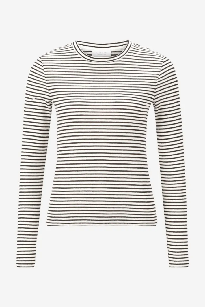 Rich & Royal Longsleeves<Longsleeve Mit Glitzer-Details espresso