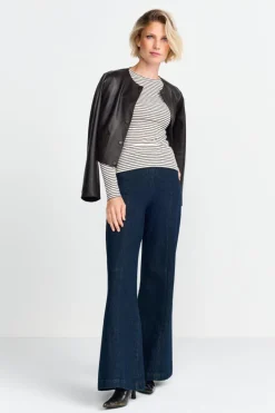 Rich & Royal Longsleeves<Longsleeve Mit Glitzer-Details espresso