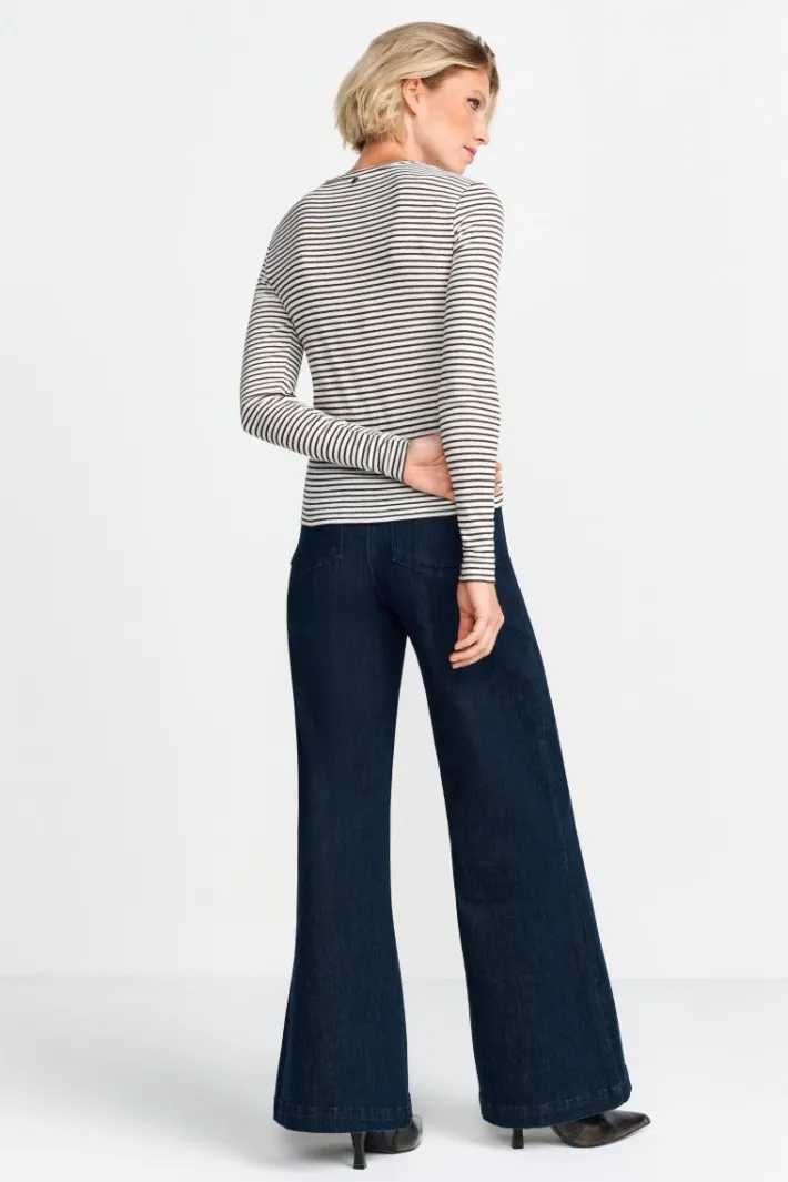 Rich & Royal Longsleeves<Longsleeve Mit Glitzer-Details espresso