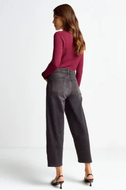 Rich & Royal Longsleeves<Longsleeve Mit Glitzereffekt ruby red