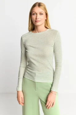 Rich & Royal Longsleeves<Longsleeve Mit Metallfäden