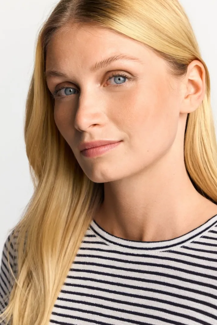 Rich & Royal Longsleeves<Longsleeve Mit Metallfäden