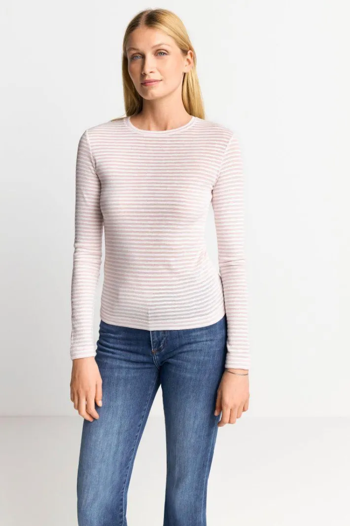 Rich & Royal Longsleeves<Longsleeve Mit Metallfäden