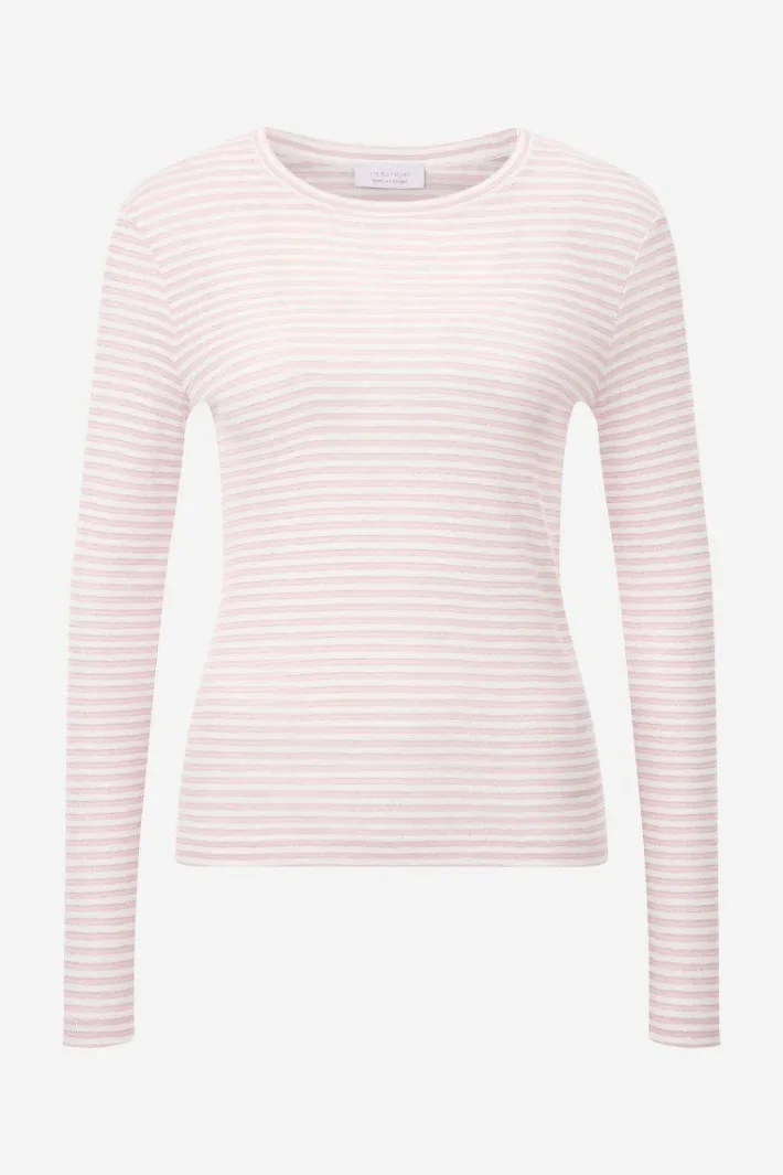 Rich & Royal Longsleeves<Longsleeve Mit Metallfäden