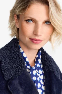 Rich & Royal Felljacken<Mantel Aus Weichem Fake Fur