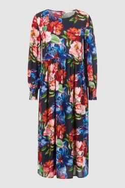 Rich & Royal Midikleider<Midikleid red salsa