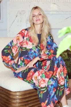 Rich & Royal Midikleider<Midikleid red salsa