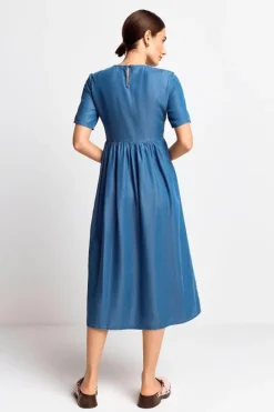 Rich & Royal Midikleider<Midikleid denim blue