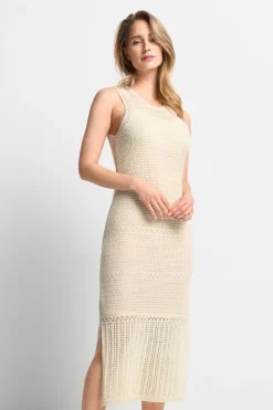 Rich & Royal Midikleider<Midikleid whisper white