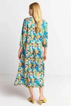 Rich & Royal Midikleider<Midikleid Mit Buntem Blumenprint original