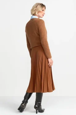 Rich & Royal Midiröcke|Plisseeröcke<Midi-Plisseerock