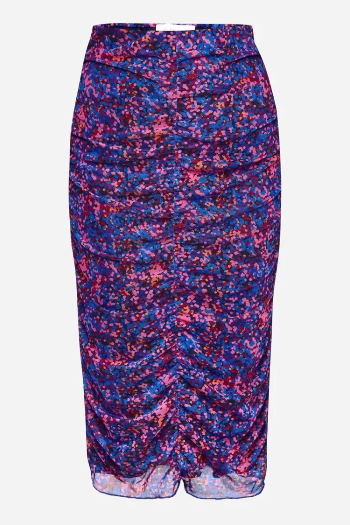 Rich & Royal Midiröcke<Midirock Mit Floralem Allover-Print midnight blue