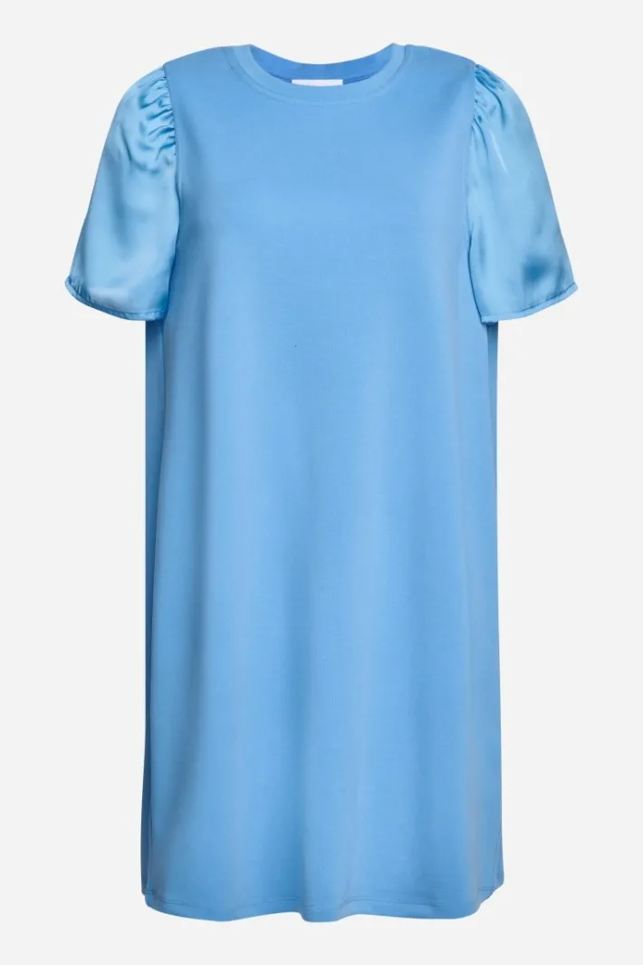 Rich & Royal Minikleider<Minikleid Mit Seidigen Puffärmeln