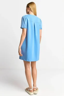 Rich & Royal Minikleider<Minikleid Mit Seidigen Puffärmeln