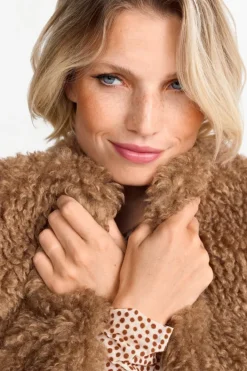 Rich & Royal Felljacken<Offene Kunstfelljacke