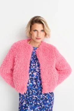 Rich & Royal Felljacken<Offene Kunstfelljacke