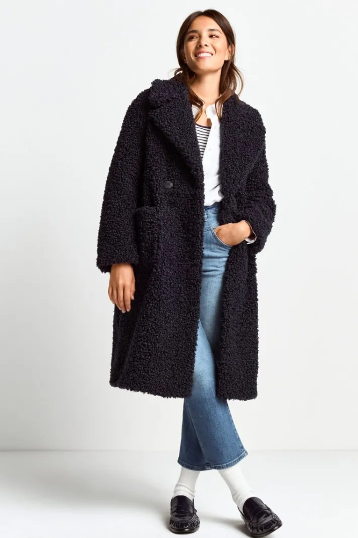 Rich & Royal Felljacken<Oversized-Mantel Aus Teddyfell