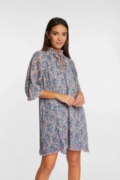 Rich & Royal Minikleider<Plisseekleid rose quartz