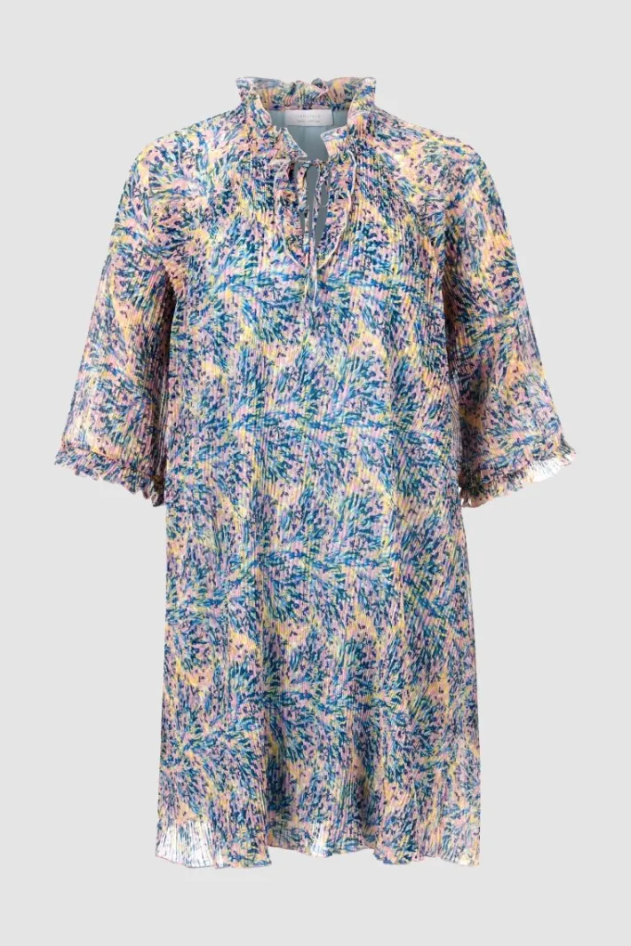 Rich & Royal Minikleider<Plisseekleid rose quartz