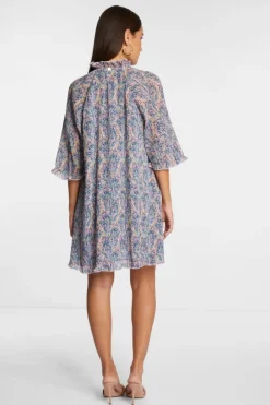 Rich & Royal Minikleider<Plisseekleid rose quartz