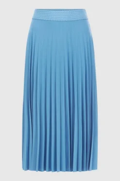 Rich & Royal Midiröcke|Plisseeröcke<Plisseerock french blue