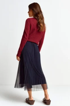 Rich & Royal Midiröcke|Plisseeröcke<Plisseerock In Midilänge