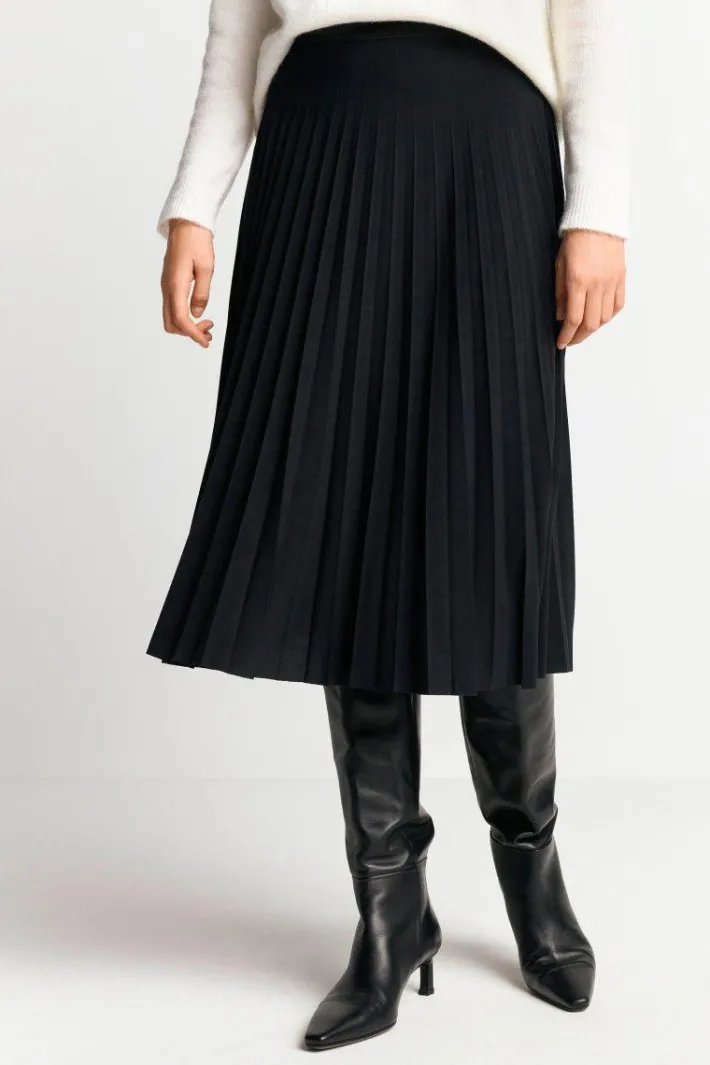 Rich & Royal Midiröcke|Plisseeröcke<Plisseerock Mit Elastischem Bund