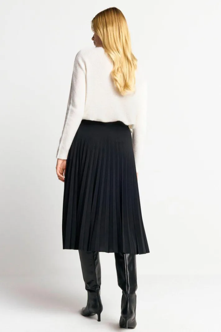 Rich & Royal Midiröcke|Plisseeröcke<Plisseerock Mit Elastischem Bund