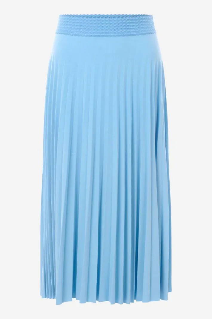 Rich & Royal Plisseeröcke<Plisseerock Mit Elastischem Taillenbund cruise blue