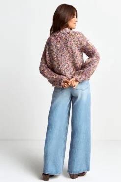 Rich & Royal Pullover<Pullover Aus Melangestrick