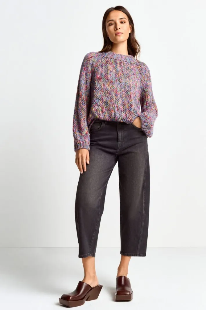 Rich & Royal Pullover<Pullover Aus Melangestrick