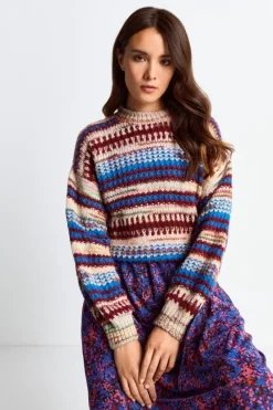 Rich & Royal Pullover<Pullover Mit Bunten Streifen original