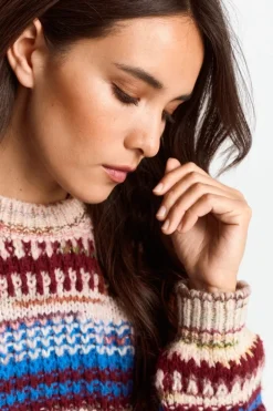 Rich & Royal Pullover<Pullover Mit Bunten Streifen original